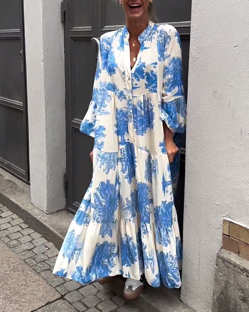 Long Floral Dress