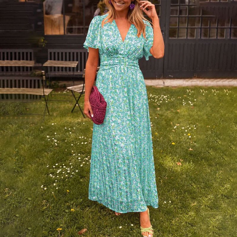 Classic V-Neck Dress