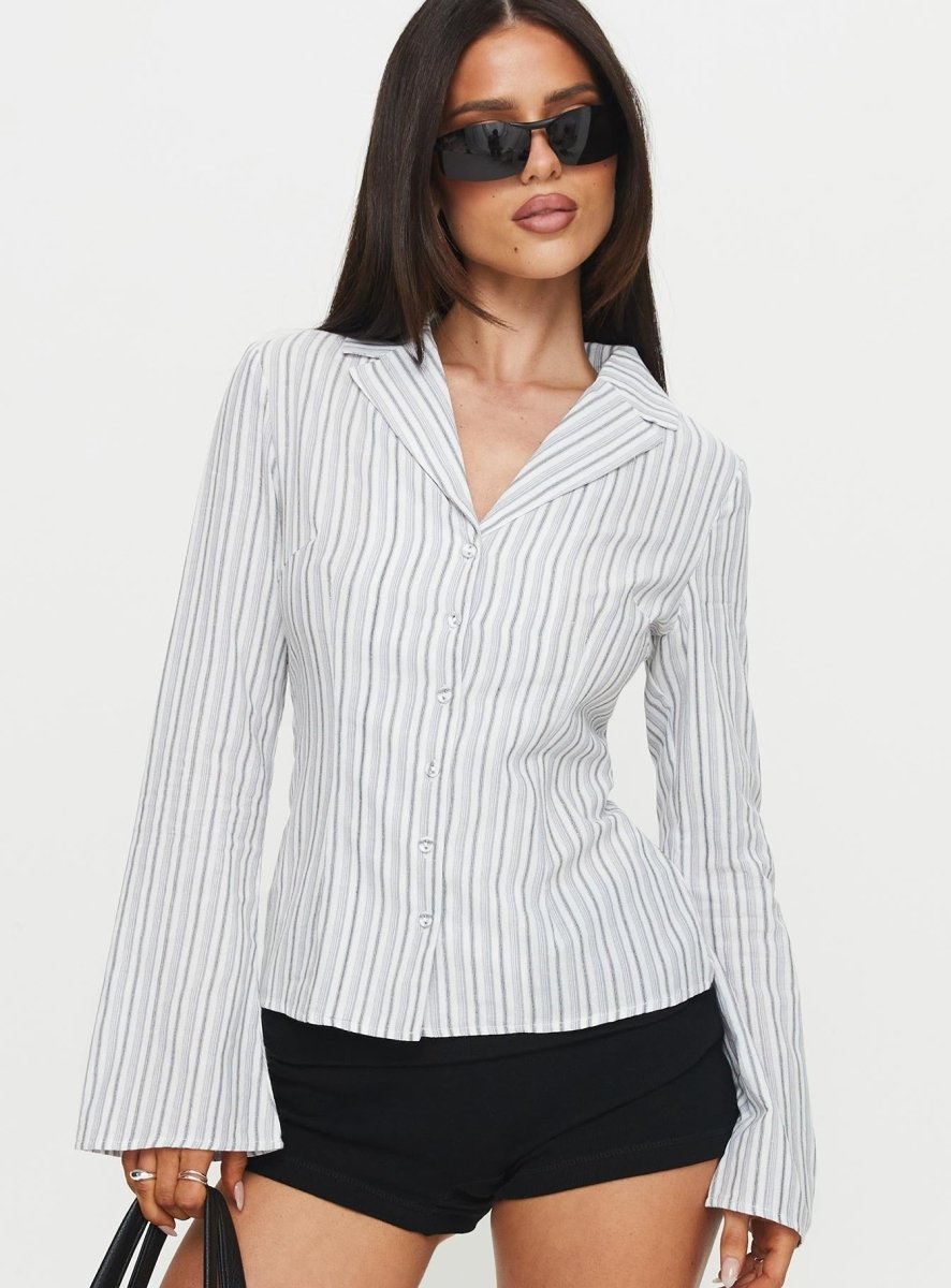 Lora™ Striped Color Blouse