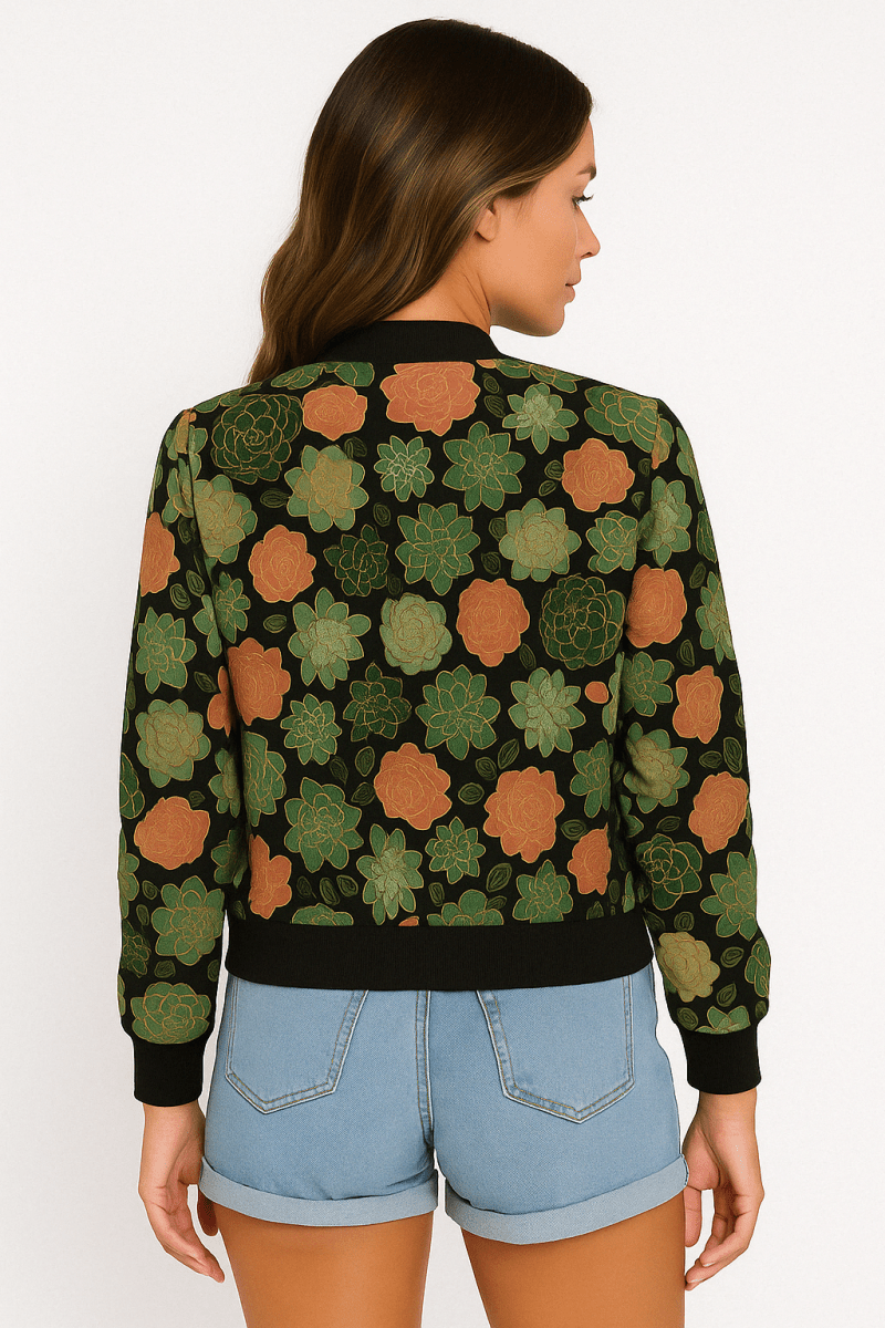Retro Bomber Jacket – Vintage Edge, Modern Ease