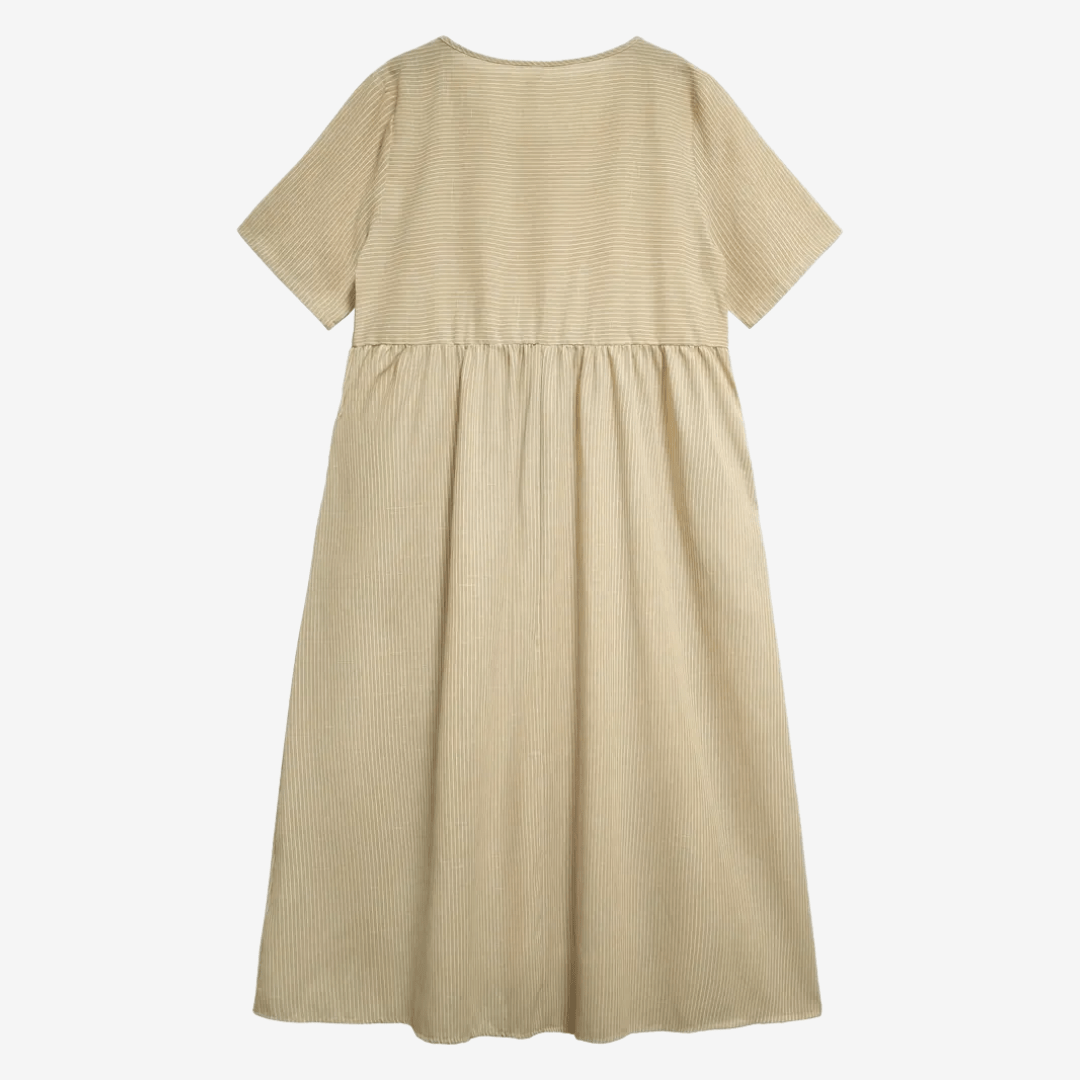 ✦ Seaside Charm Button Dress