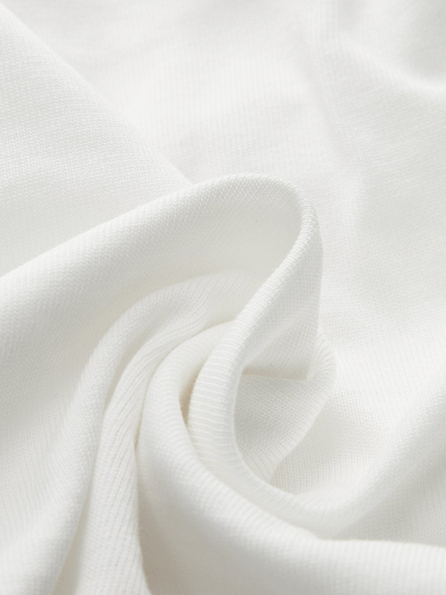 Knot Front V-Neck T-Shirt