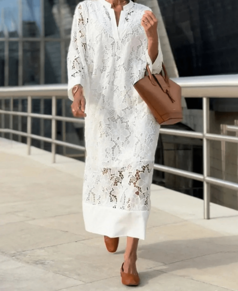 Dahlia Embroidered Dress