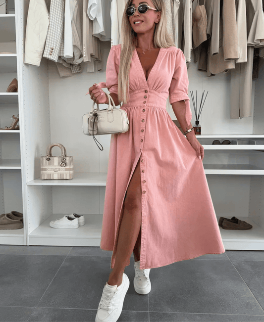 Ivanka - Stunning Denim Dress