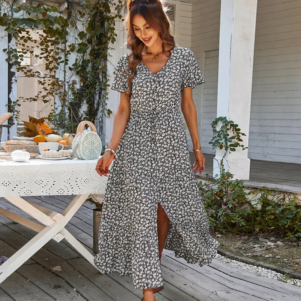 Aria - Vintage Floral Dress