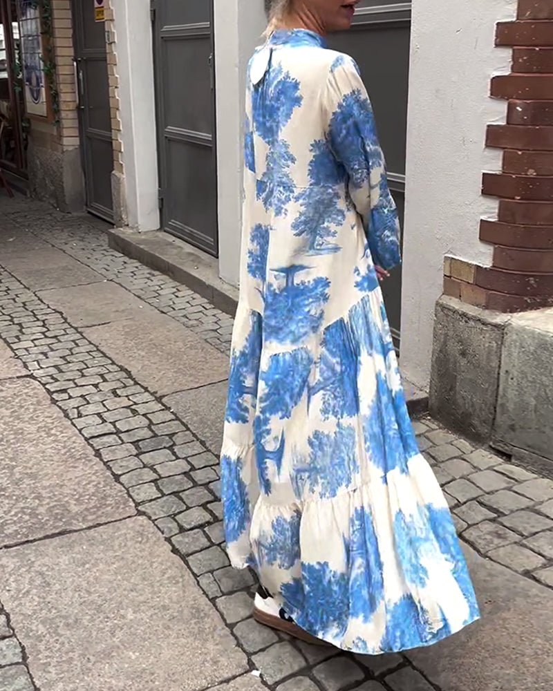 Long Floral Dress