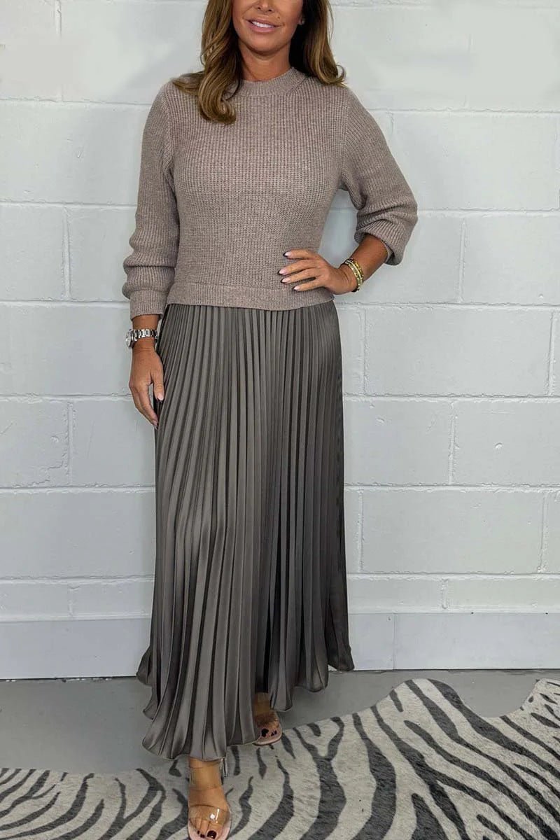 Maya - Jumper with Maxi Skirt